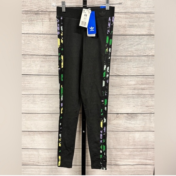 adidas Originals Floral 3-Stripe Lwggings - Picture 5 of 7